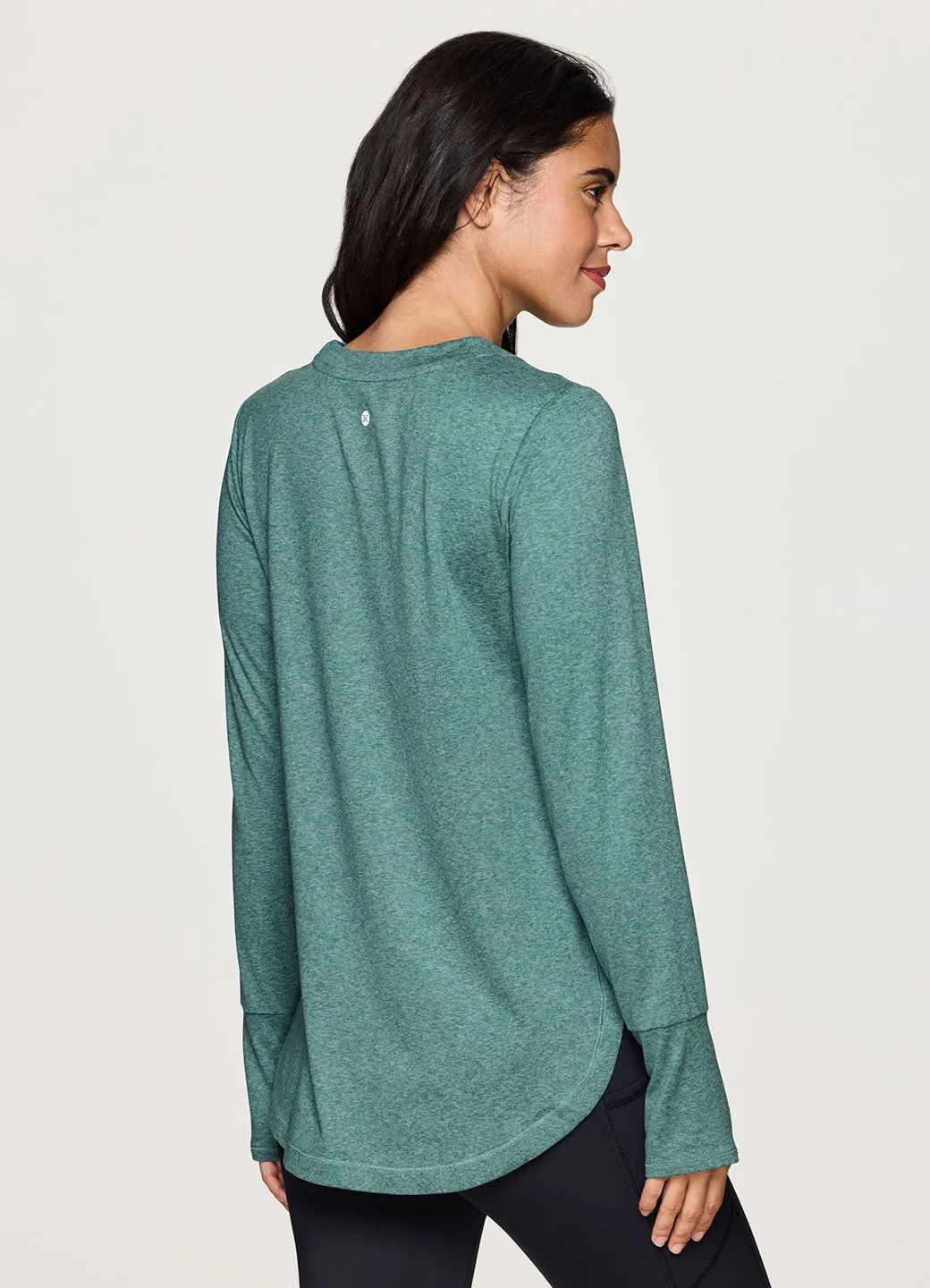 Studio Practice Long Sleeve Tunic Tee