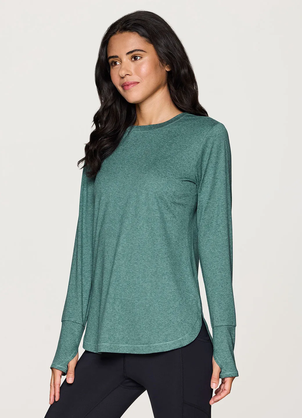 Studio Practice Long Sleeve Tunic Tee