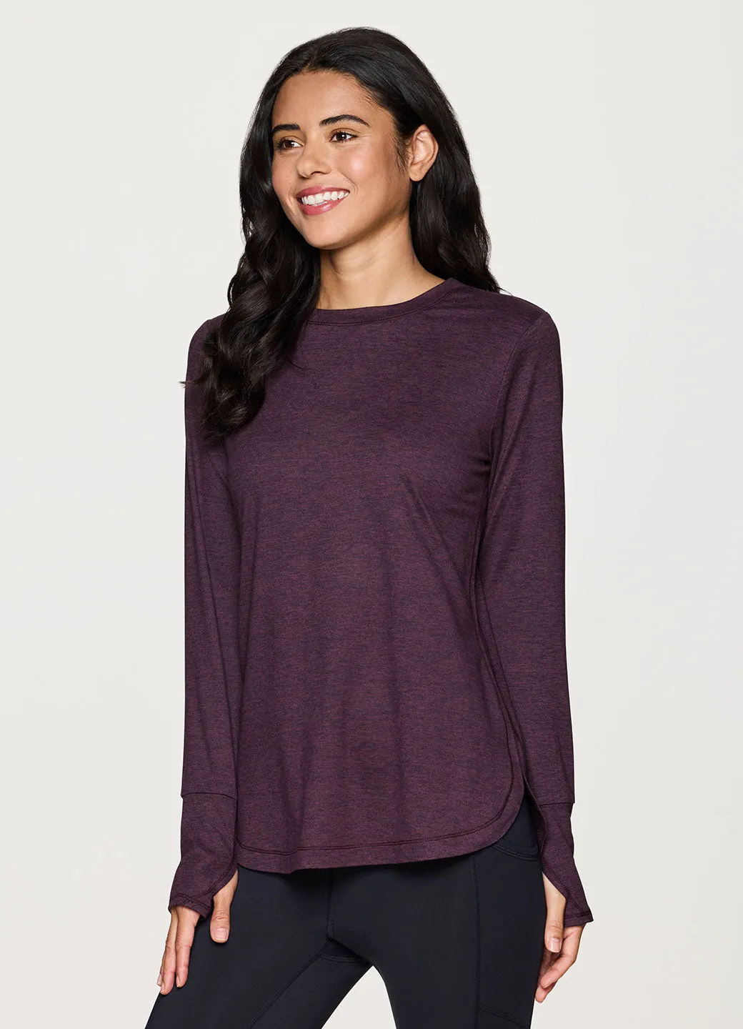 Studio Practice Long Sleeve Tunic Tee