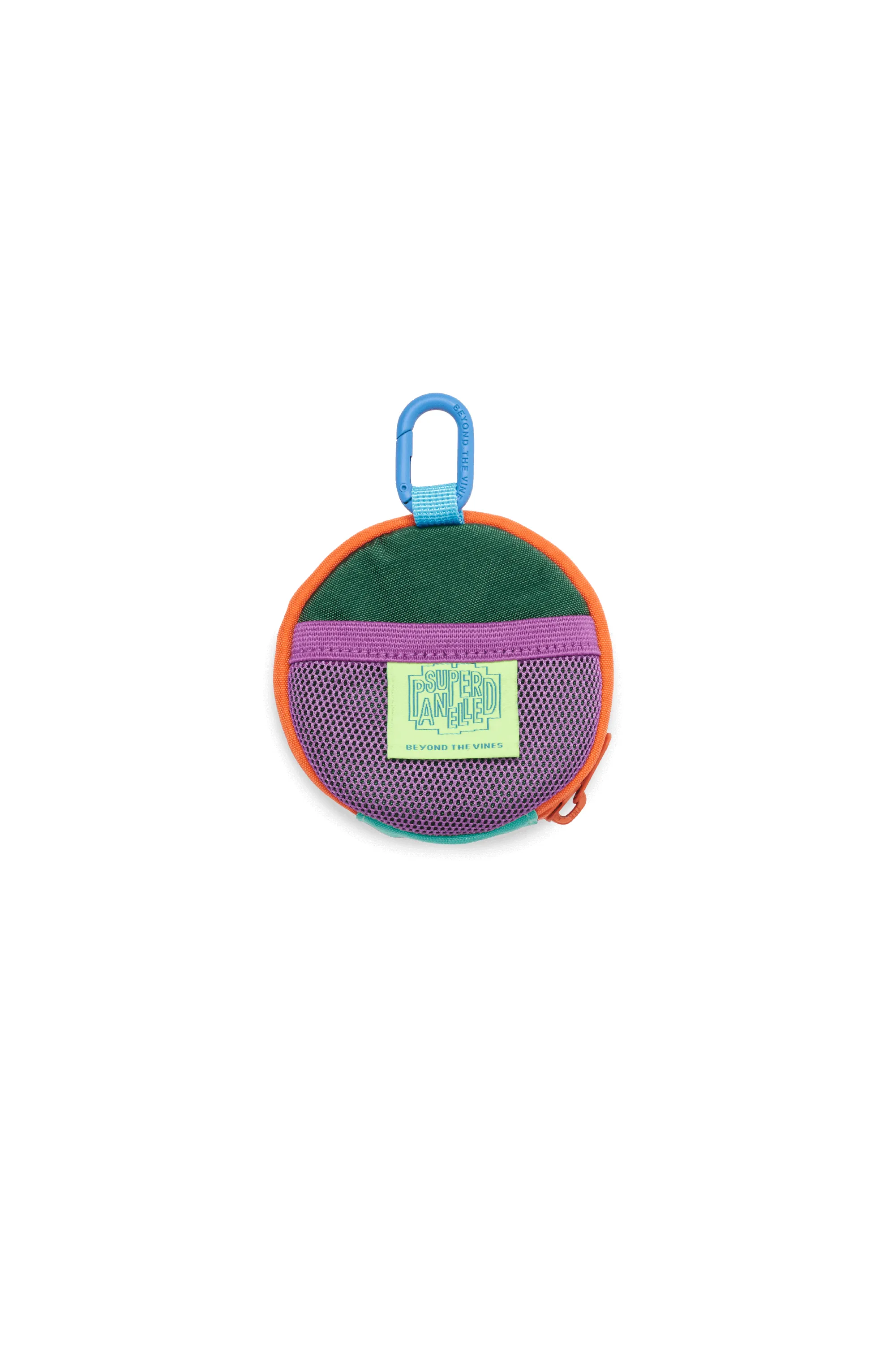 Super Panelled Round Pouch