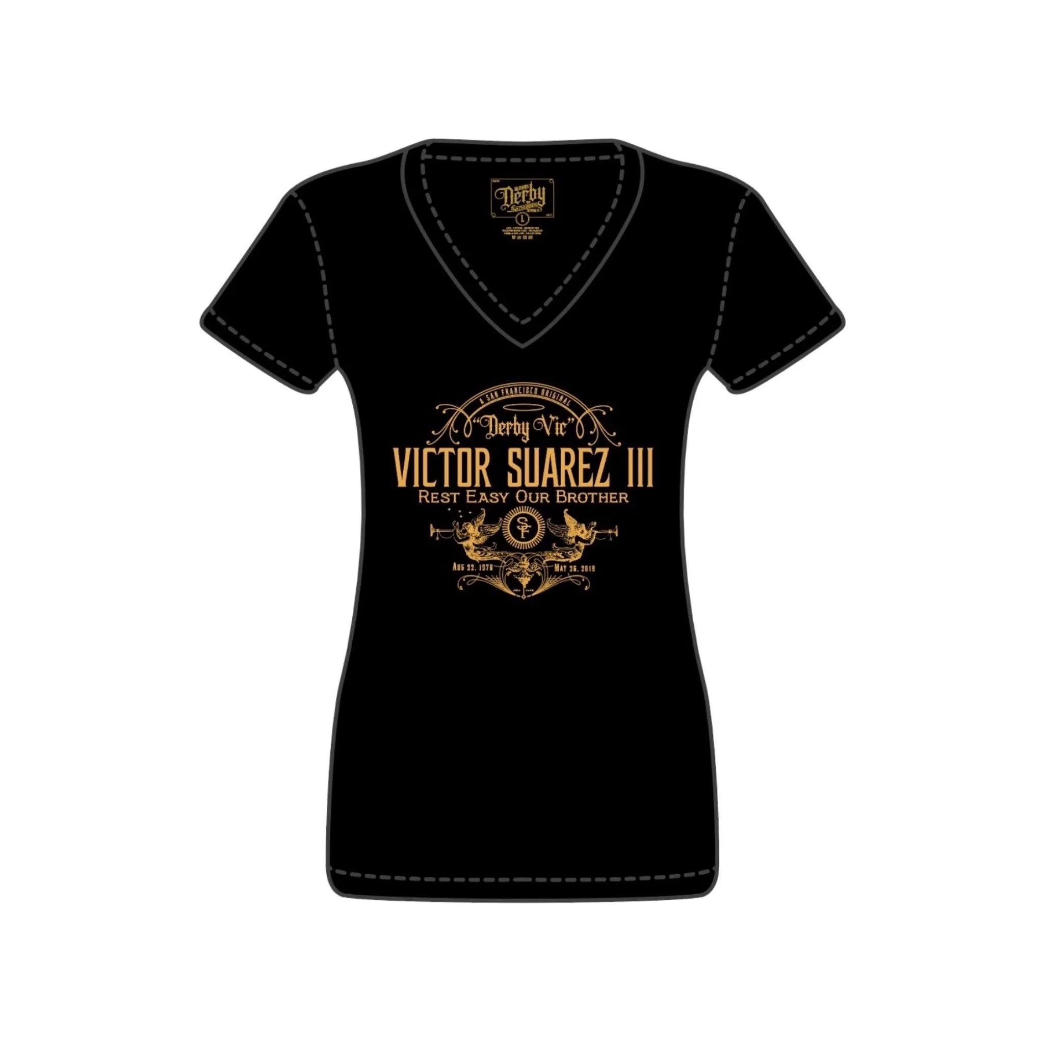 Victor Suarez V-neck Womens Shirt