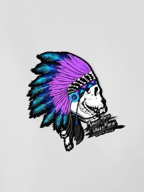 War Chief Purple - Die Cut Sticker