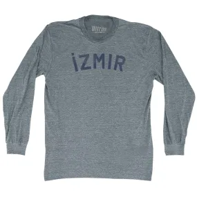 ?zmir Text Adult Tri-Blend Long Sleeve T-shirt